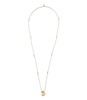 Truly Aventurine Flower of Life Gold Necklace