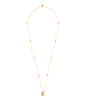 Truly Citrine Shell Gold Necklace
