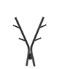 Wall coat rack Deer steel