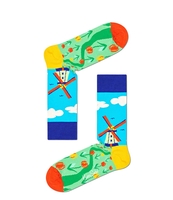 Windmill Landscape Socks