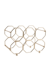 Wine rack Honeycomb foldable iron