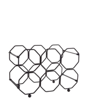 Wine rack Honeycomb foldable iron