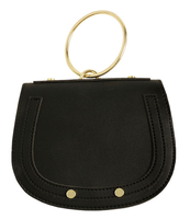 Zwarte Tas Met Ring