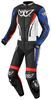Berik Monza Dames tweedelige motorfiets lederen pak,  zwart-wit-rood-blauw,  afmeting 50 voor vrouw
