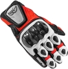 Berik Namib Motorfiets handschoenen,  zwart-wit-rood,  afmeting L voor man