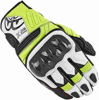 Berik NexG Motorfiets handschoenen Zwart Wit Geel XS
