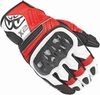 Berik NexG Motorfiets handschoenen Zwart Wit Rood S
