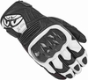 Berik NexG Motorfiets handschoenen Zwart Wit S