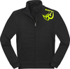 Berik Paddock Evo Sweatjas,  zwart-geel,  afmeting XL