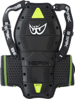 Berik Protect-X Terug beschermer,  zwart-geel,  afmeting M