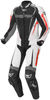 Berik Race-X Twee stuk motorfiets leder pak Zwart Grijs Rood 54