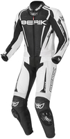Berik Race-X Tweedelige motorfiets lederen pak,  zwart-wit,  afmeting 56