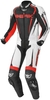 Berik Race-X Tweedelige motorfiets lederen pak,  zwart-wit-rood,  afmeting 56