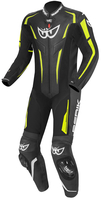 Berik RSF-Teck One Piece Motorfiets lederen pak,  zwart-geel,  afmeting 48