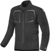 Berik Safari Pro Waterdichte motorfiets textiel jas,  zwart,  afmeting 56
