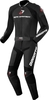 Bogotto Losail Tweedelig motorfiets lederen pak,  zwart,  afmeting 54