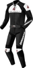 Bogotto Losail Tweedelig motorfiets lederen pak,  zwart-wit,  afmeting 56