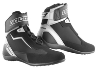 Bogotto Mix Disctrict Motorschoenen,  zwart-wit,  afmeting 36 voor vrouw
