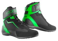 Bogotto Mix Motorschoenen,  zwart-groen,  afmeting 46