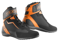Bogotto Mix Motorschoenen,  zwart-oranje,  afmeting 36
