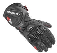 Bogotto Monza geperforeerde motorfiets handschoenen,  zwart,  afmeting XL
