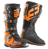 Bogotto MX-3 Camo Motorcross Laarzen,  zwart-oranje,  afmeting 41