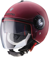Caberg Riviera V3 Jet helm,  rood,  afmeting XS