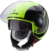 Caberg Riviera V3 Sway Jet helm Geel S