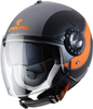 Caberg Riviera V3 Sway Jet helm,  zwart-rood,  afmeting XS