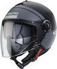 Caberg Riviera V4 Elite Jet Helm,  zwart-grijs,  afmeting S