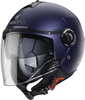 Caberg Riviera V4 Mat Jet Helm,  blauw,  afmeting S