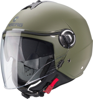 Caberg Riviera V4 X Jet Helm,  groen,  afmeting L voor man
