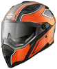 Caberg Stunt Blade Helm,  zwart-oranje,  afmeting XS