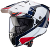 Caberg Tanami Scram Motorcross Helm,  wit-rood-blauw,  afmeting L voor man