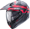 Caberg Tourmax X Sarabe Helm,  zwart-grijs-rood,  afmeting XS voor man