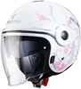 Caberg Uptown Bloom Jet Helm,  wit,  afmeting XS