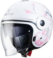 Caberg Uptown Bloom Jet Helm,  wit,  afmeting XS