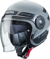 Caberg Uptown Loft Jet Helm,  grijs,  afmeting XS