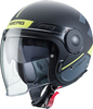 Caberg Uptown Loft Jet Helm,  zwart-groen,  afmeting M