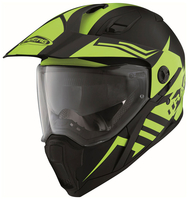 Caberg Xtrace Lux Enduro helm,  zwart-geel,  afmeting XS