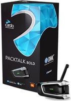Cardo Packtalk Bold / JBL Communicatie systeem één Pack,  zwart
