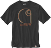 Carhartt C Graphic T-shirt,  zwart,  afmeting M