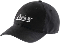 Carhartt Canvas Script Graphic Dames Cap,  zwart voor vrouw