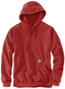Carhartt Midweight Sleeve Logo Hoodie,  rood,  afmeting 2XL