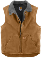 Carhartt Mock Neck Vest Bruin 2XL