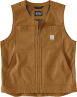 Carhartt Montana Relaxed Fit Duck Vest,  bruin,  afmeting XL voor man