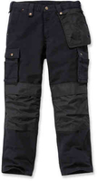 Carhartt Multi Pocket Washed Duck Broek Zwart 40