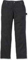 Carhartt Original Fit Crawford Vrouwen broek,  zwart,  afmeting 37
