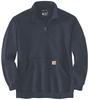 Carhartt Quarter-Zip Sweatshirt,  blauw,  afmeting 2XL