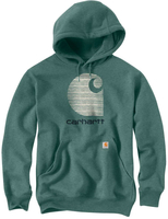 Carhartt Rain Defender C Logo Hoodie,  groen,  afmeting 2XL